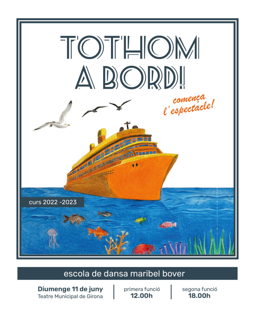 Cartell del festival de fi de curs 2022-2023